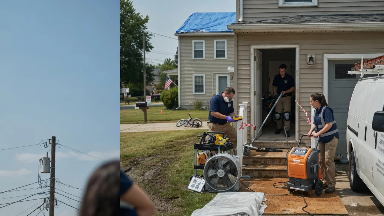 Water Damage Repair in Fedscreek, KY near me